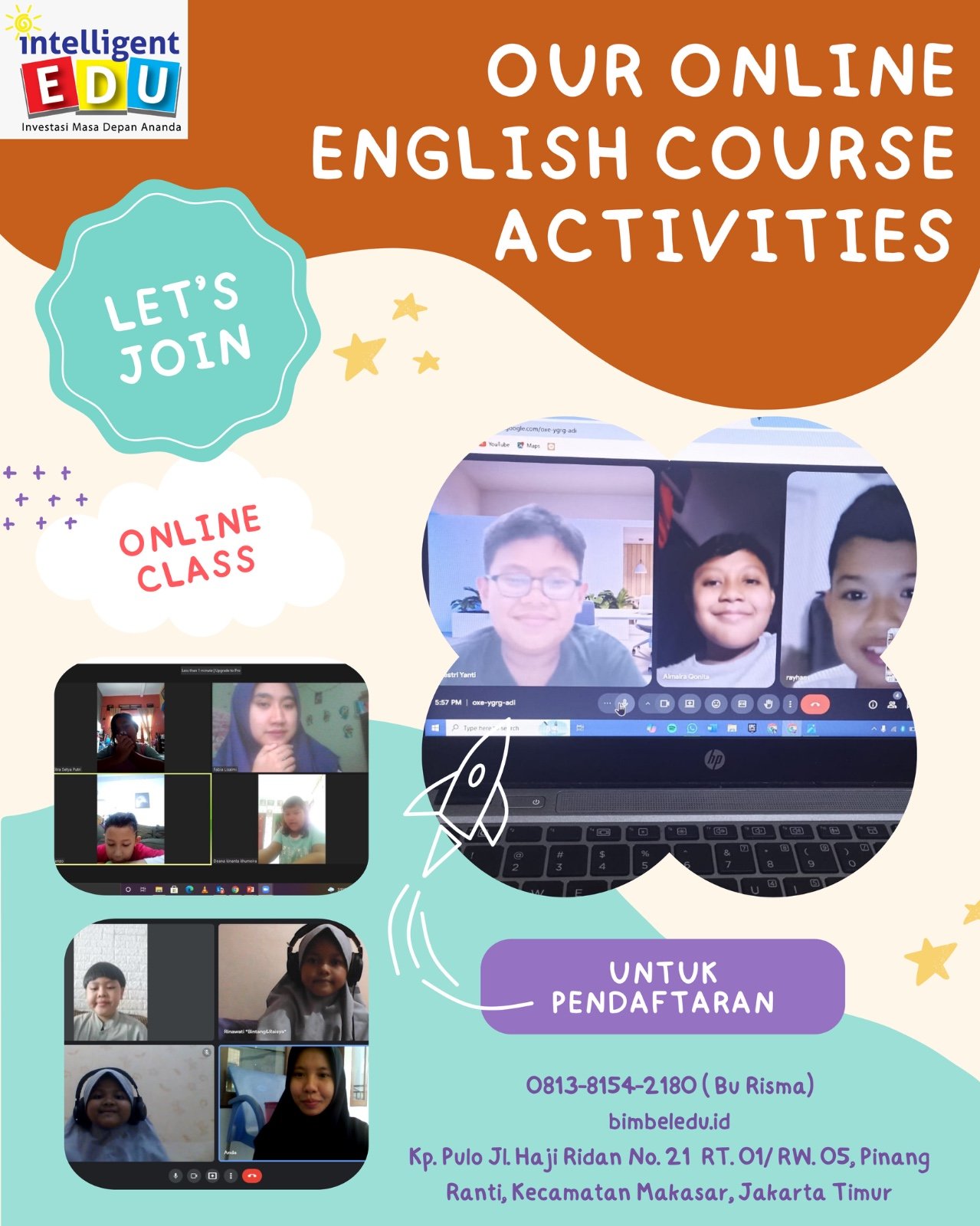 Online English Course Activities
